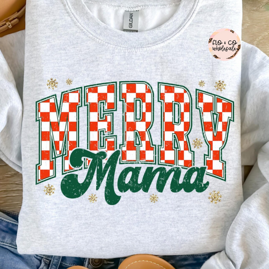Merry Mama - Red Checkered